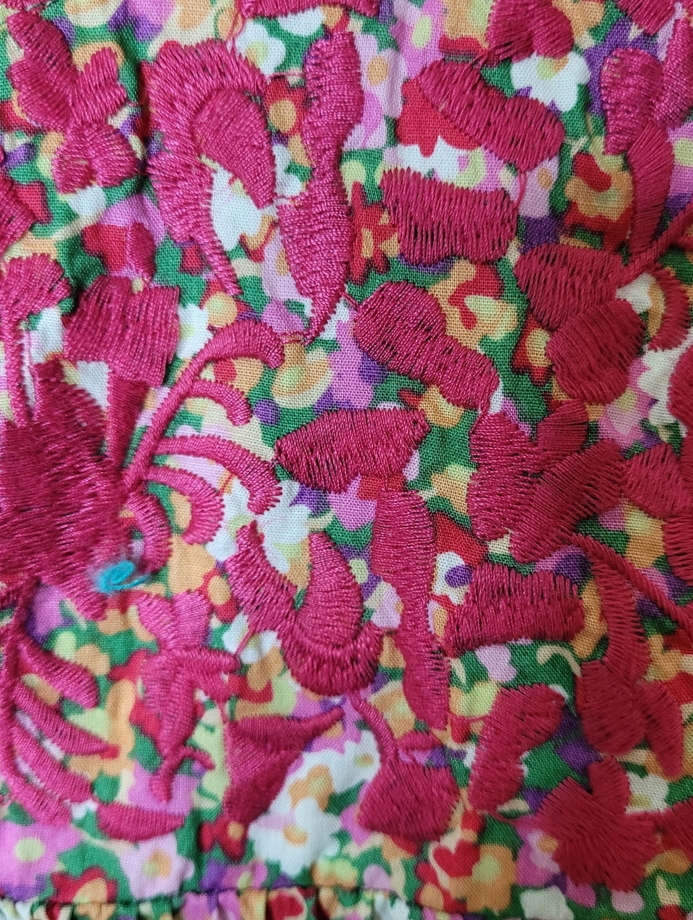 Jodifl Ditsy Floral Tank Top Size M - Picture 5 of 12